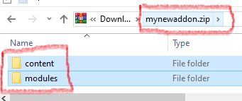 How to install and addon