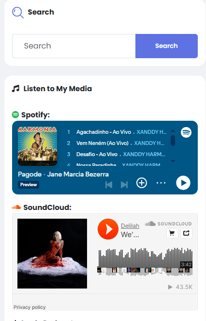 MediaMix Sngine Addon – Let Your Users Share Their Soundtrack