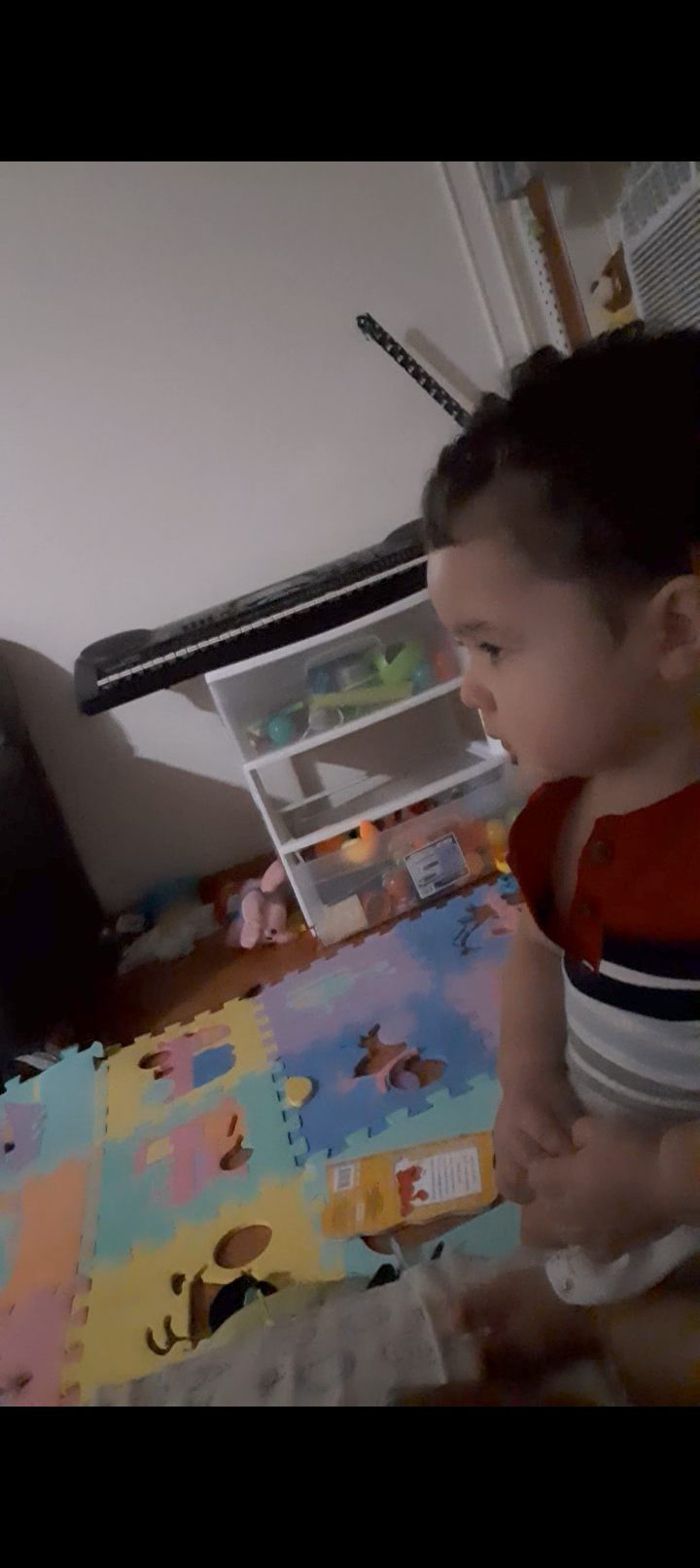 My baby never liked noise. Yet he is the biggest noise maker. I keep this video to remind him.