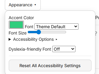 change your site look