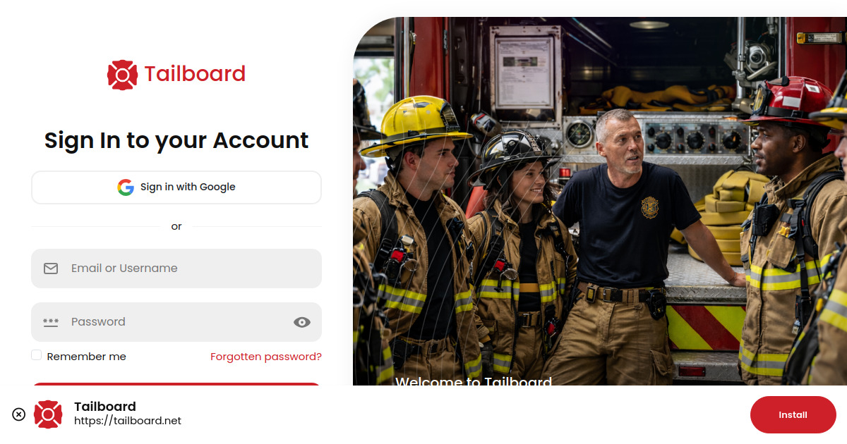 Tailboard - Where the Fire Service Talks